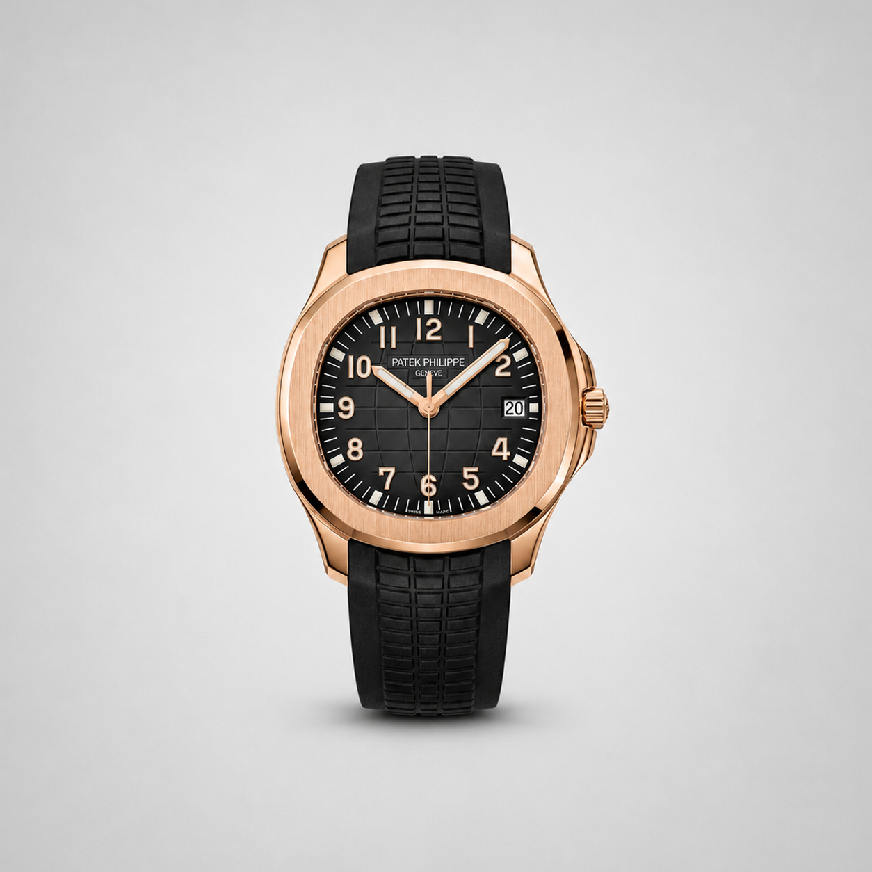 Patek Philippe Aquanaut Black Dial – Rose Gold Luxury Edition