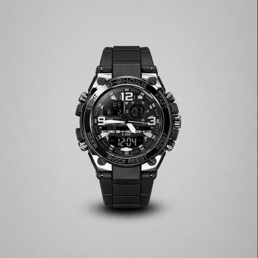 Casio G-Shock Digital Analog Watch Black Edition