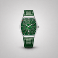 Franck Mullar Vanguard Silver Emerald Green
