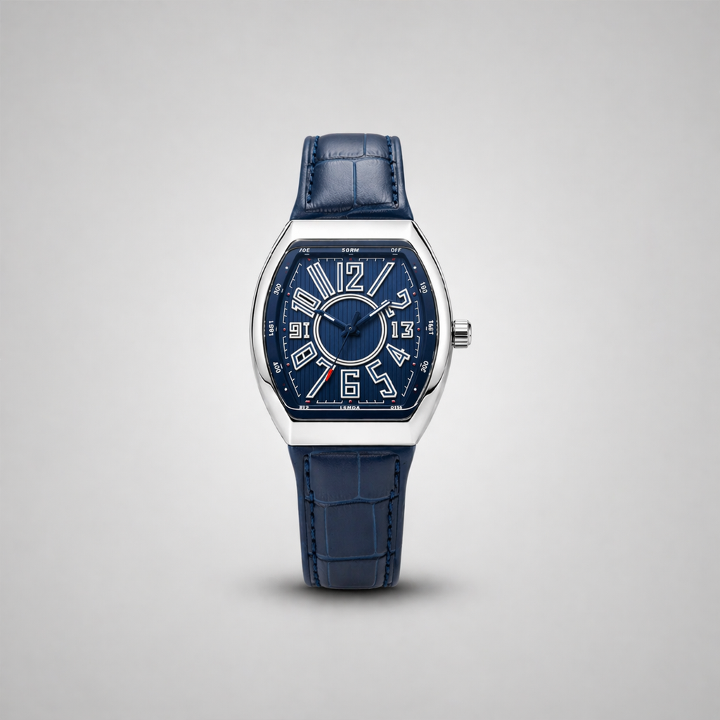 Franck Mullar Vanguard Silver Midnight Blue