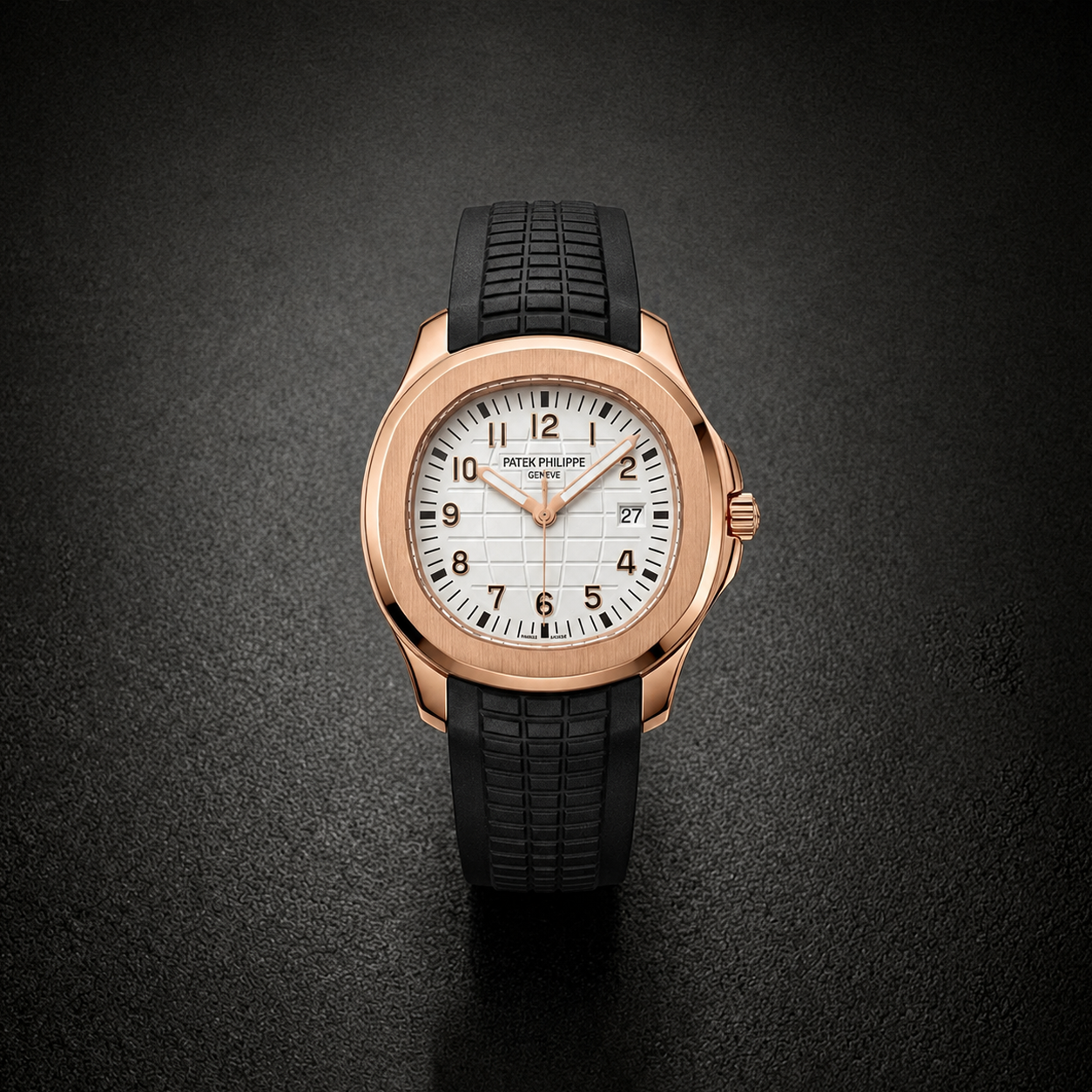 Patek Philippe Aquanaut White Dial – Rose Gold Luxury Edition