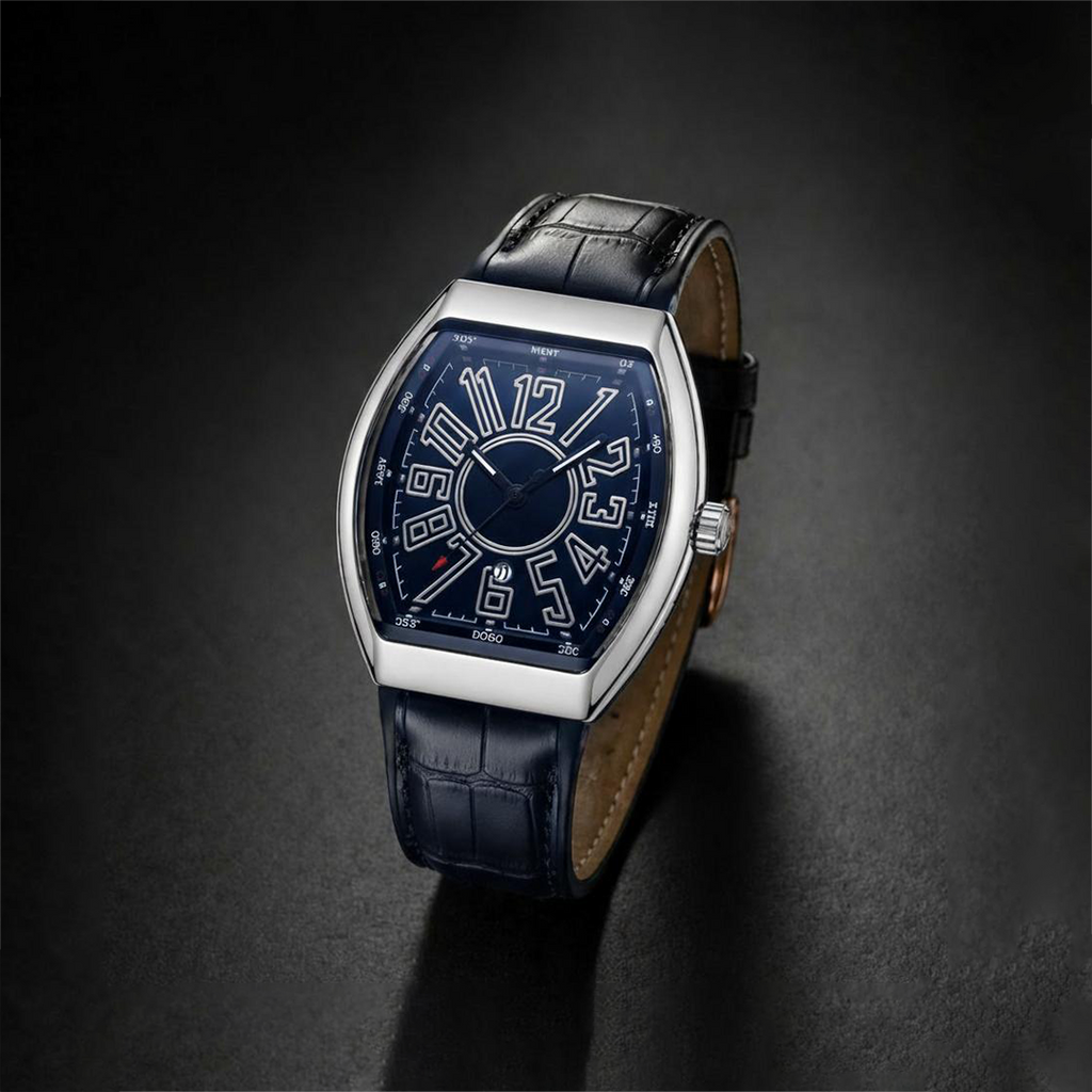Franck Mullar Vanguard Silver Midnight Blue