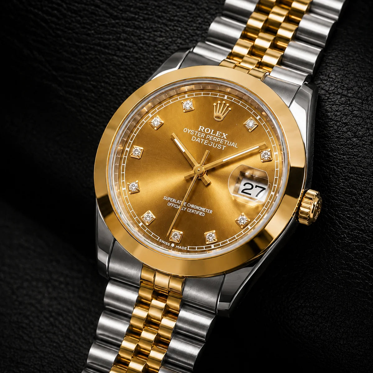 Rolex Datejust - Gold Dial